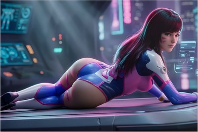 D.Va Poster – Overwatch Wall Art Print, Gamer Decor mug #