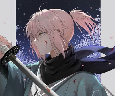 Sakura Saber Mouse Pad 64591