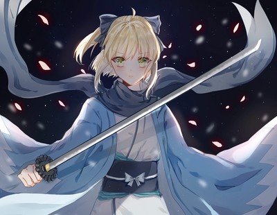 Sakura Saber tote bag #