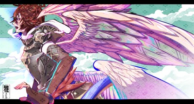 Sandalphon mouse pad