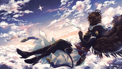 Sandalphon mouse pad