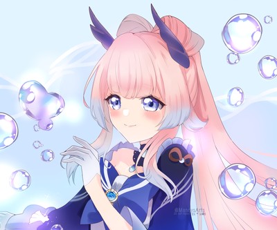 Sangonomiya Kokomi mouse pad