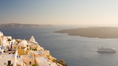 Santorini mug