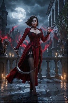 Lady Dimitrescu Poster – Resident Evil Wall Art Print, Horror Game Decor mug #