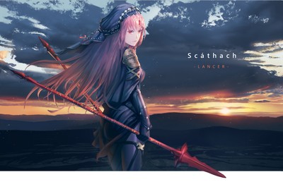 Scathach mouse pad