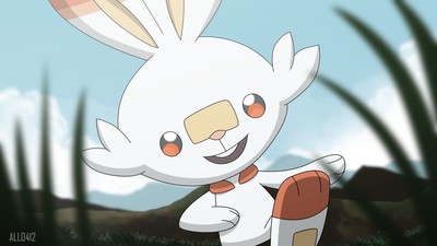Scorbunny poster