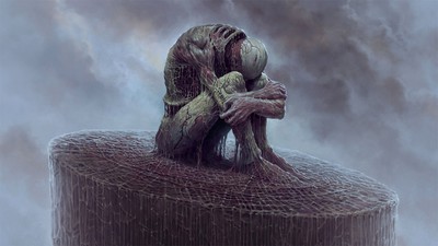 Scorn poster