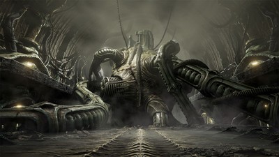 Scorn poster