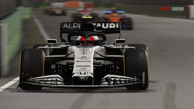 Scuderia AlphaTauri-Honda AT01 poster