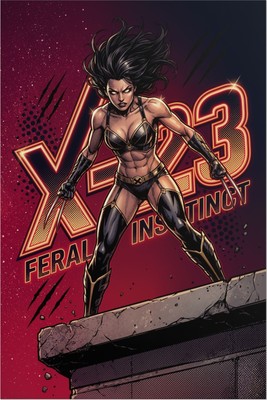 X-23 Poster – X-Men Wall Art Print, Marvel Superhero Decor mouse pad