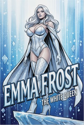 Emma Frost Poster – X-Men Wall Art Print, Marvel Superhero Decor Poster #6558