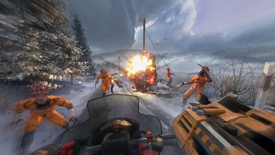 Serious Sam Siberian Mayhem mouse pad