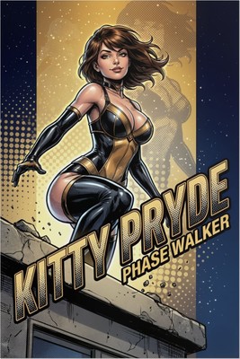 Kitty Pryde Poster – X-Men Wall Art Print, Marvel Superhero Decor Poster #6559