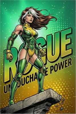 Rogue Poster – X-Men Wall Art Print, Marvel Superhero Decor mug #
