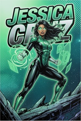 Jessica Cruz Poster – DC Comics Wall Art Print, Superhero Decor Poster #6563