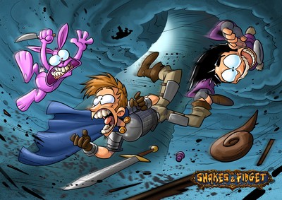 Shakes and Fidget posters