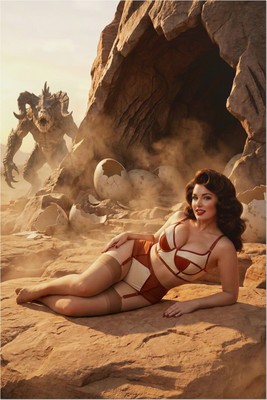 Fallout Fantasy Woman Poster – Fallout Wall Art Print, Wasteland Decor tote bag #