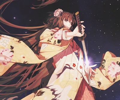 Shiki Ryougi calendar