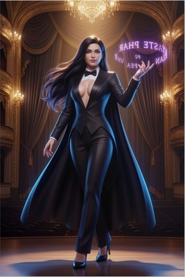Zatanna Poster – DC Comics Wall Art Print, Sorceress Decor Poster #6608