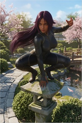 Yoruichi Shihouin Poster – Bleach Wall Art Print, Anime Heroine Decor mug