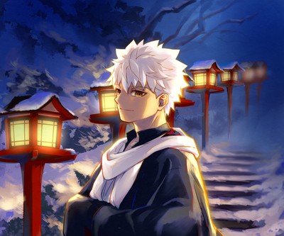 Shirou Emiya mouse pad