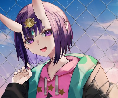 Shuten D?ji mouse pad