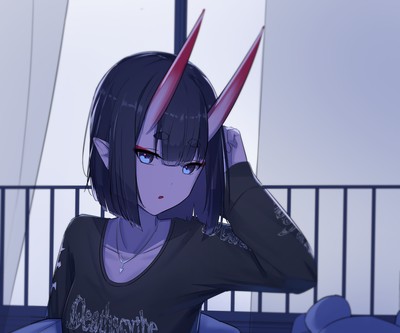 Shuten D?ji mouse pad