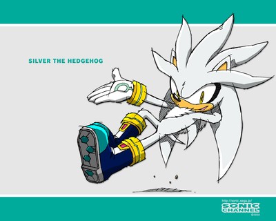 Silver the Hedgehog mouse pad