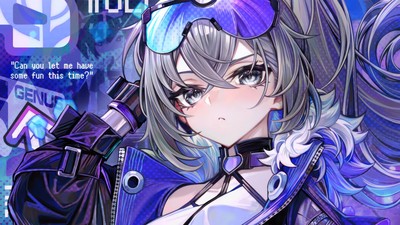 Silver Wolf Mouse Pad 66384