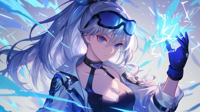 Silver Wolf Mouse Pad 66389