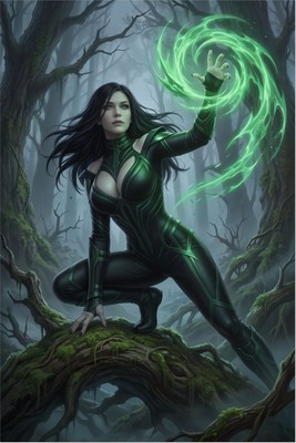 Hela Poster – Marvel Wall Art Print, Dark Fantasy Decor Mouse Pad 6649
