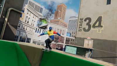 Skateboarding trick posters
