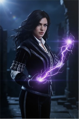 Yennefer Poster – The Witcher Wall Art Print, Sorceress Fantasy Decor Poster #6674