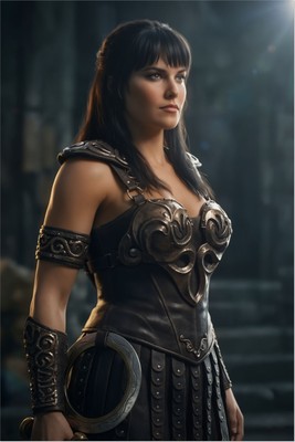 Xena Poster – Warrior Princess Wall Art Print, Fantasy Heroine Decor Mouse Pad 6675