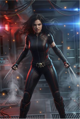 X-23 Poster – Marvel Wall Art Print, Mutant Heroine Decor Mouse Pad 6676