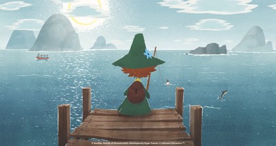 Snufkin Melody of Moominvalley Mouse Pad 66901