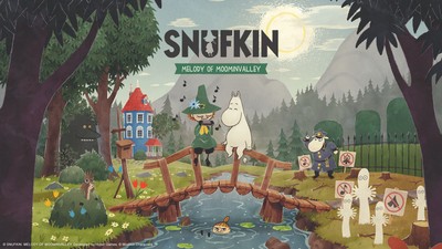 Snufkin Melody of Moominvalley Mouse Pad 66904