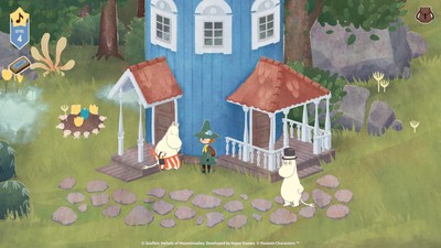 Snufkin Melody of Moominvalley Mouse Pad 66905