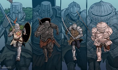 Solaire of Astora mouse pad