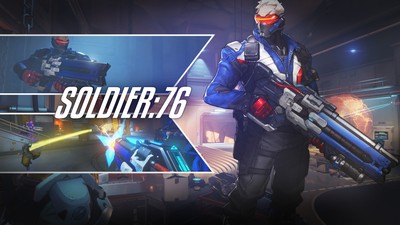 Soldier 76 mouse pad