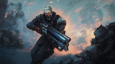 Soldier 76 mug #