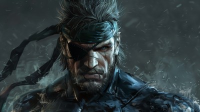 Solid Snake mouse pad