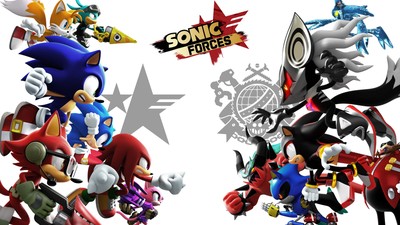 Sonic Forces mouse pad