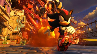 Sonic Forces mouse pad