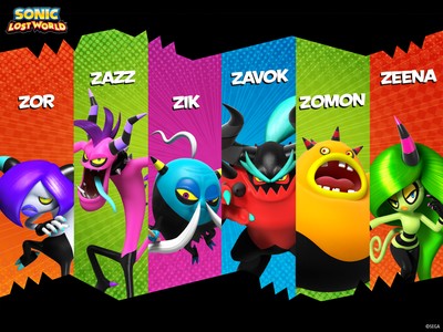 Sonic Lost World mouse pad