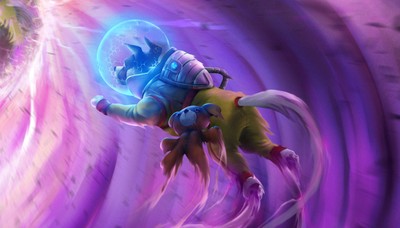 Space Tail Every Journey Leads Home mouse pad