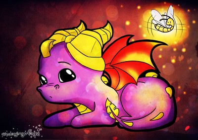 Sparx the Dragonfly mouse pad