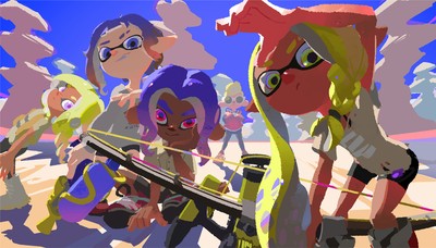 Splatoon 3 posters