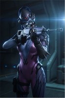 Widowmaker Poster – Overwatch Wall Art Print, Sniper Heroine Decor Poster 6768