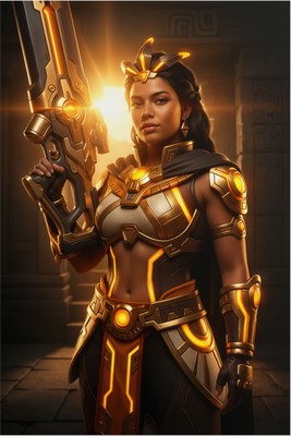 Illari Poster – Overwatch Wall Art Print, Support Heroine Decor tote bag #